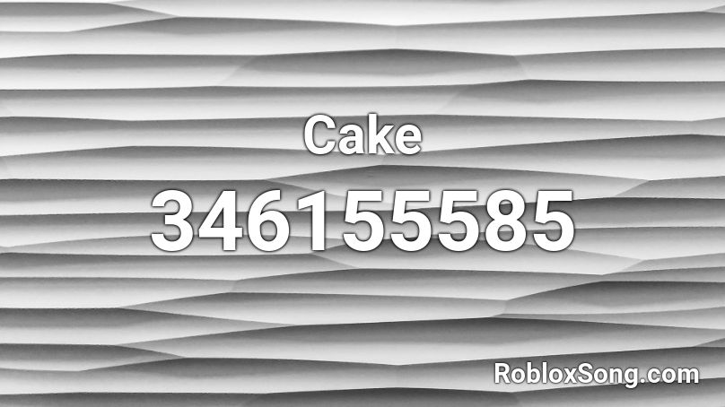 Cake Roblox ID
