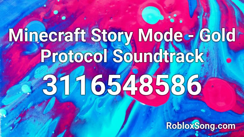 minecraft story mode roblox id