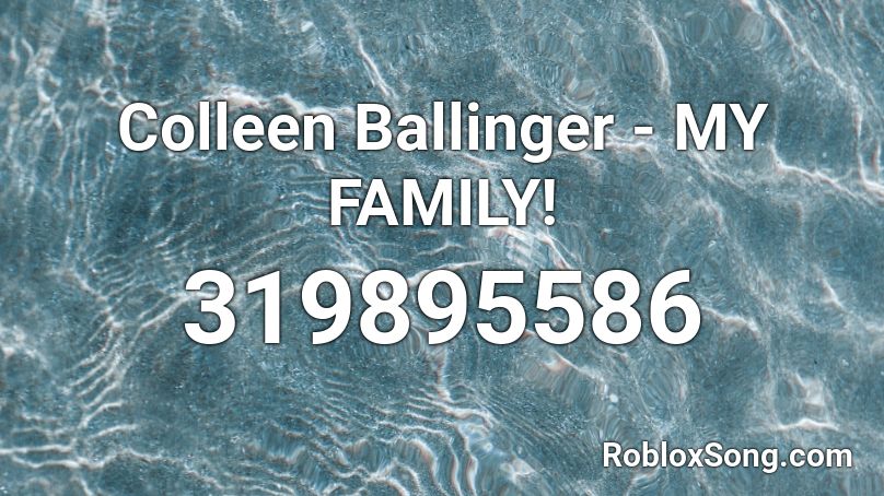 Colleen Ballinger - MY FAMILY! Roblox ID