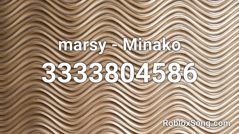 marsy - Minako Roblox ID
