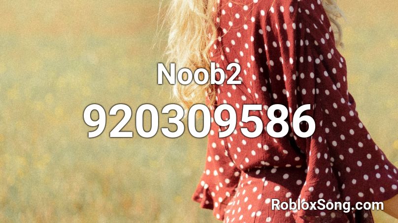 Noob2 Roblox ID