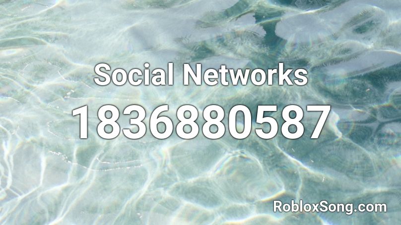 Social Networks Roblox ID