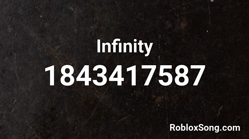 Infinity Roblox ID