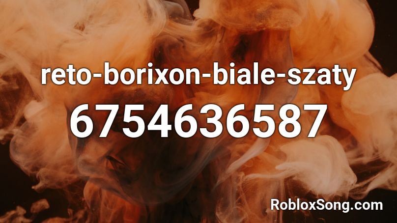 reto-borixon-biale-szaty Roblox ID