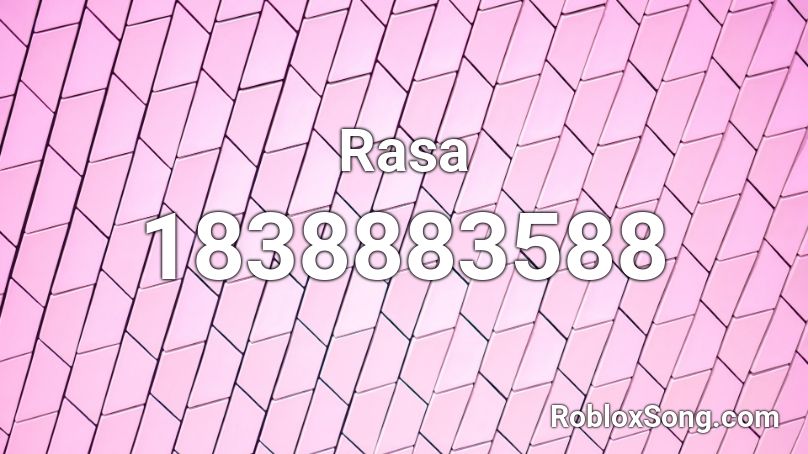 Rasa Roblox ID