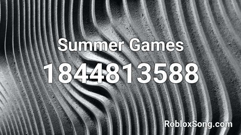 Summer Games Roblox ID