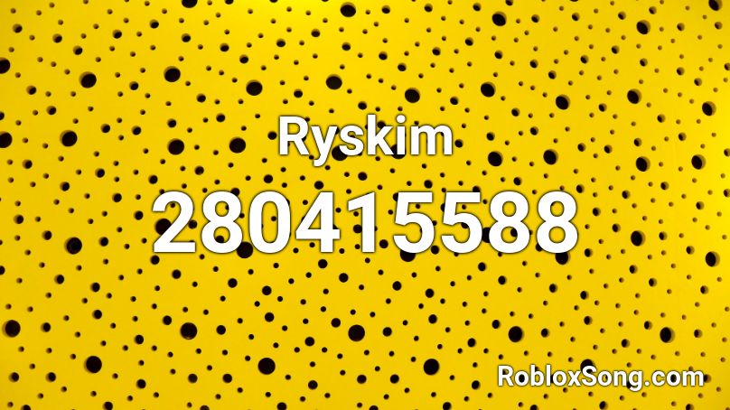 Ryskim Roblox ID