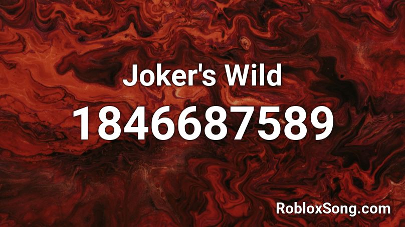 Joker's Wild Roblox ID