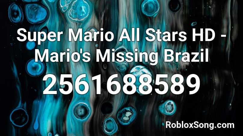 Super Mario All Stars HD - Mario's Missing Brazil  Roblox ID