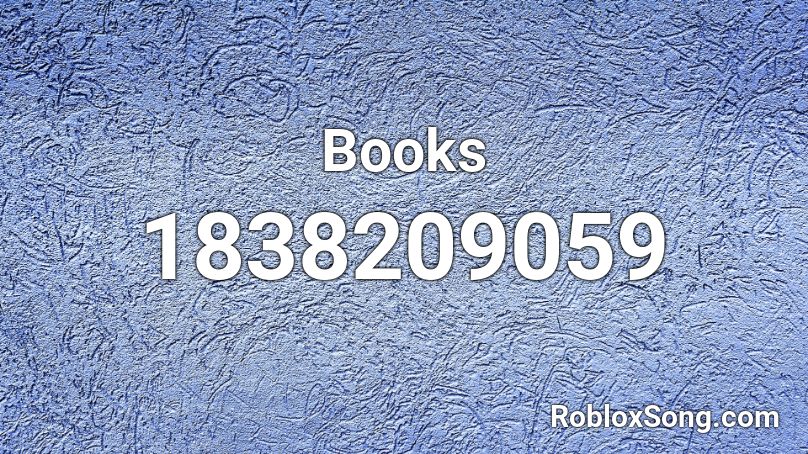 Books Roblox ID