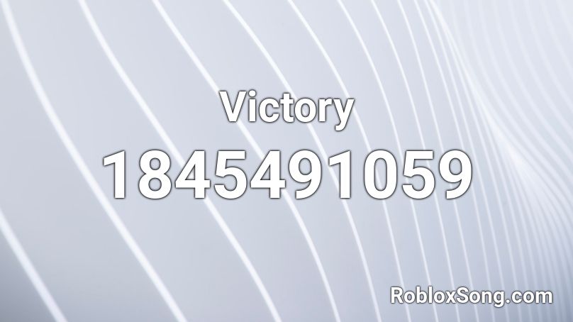 Victory Roblox ID