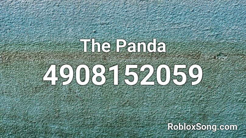 The Panda Roblox ID