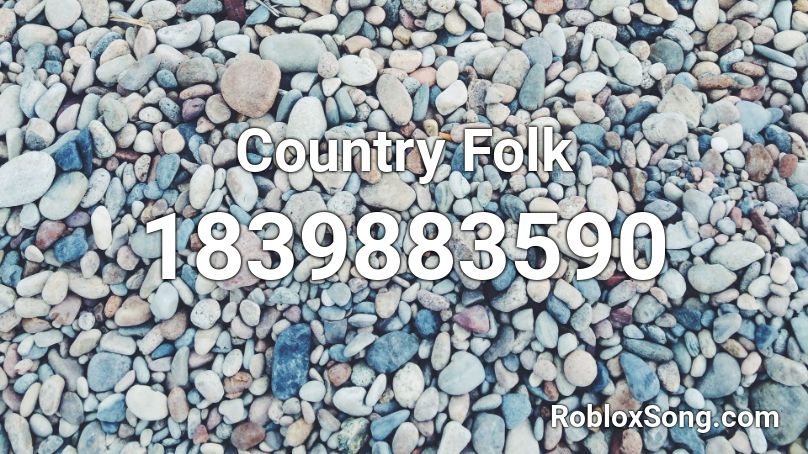 Country Folk Roblox ID