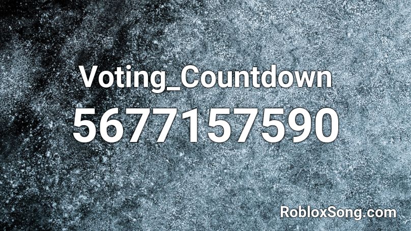 Voting_Countdown Roblox ID