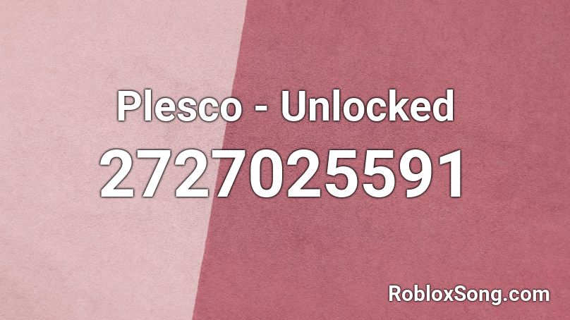 Plesco - Unlocked Roblox ID