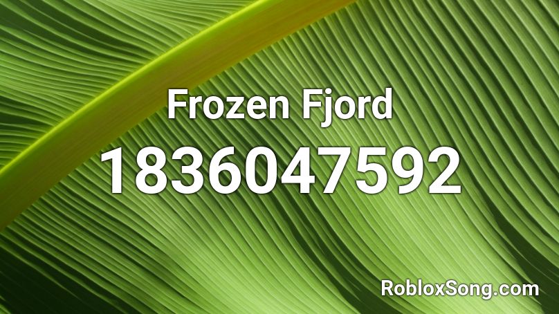 Frozen Fjord Roblox ID