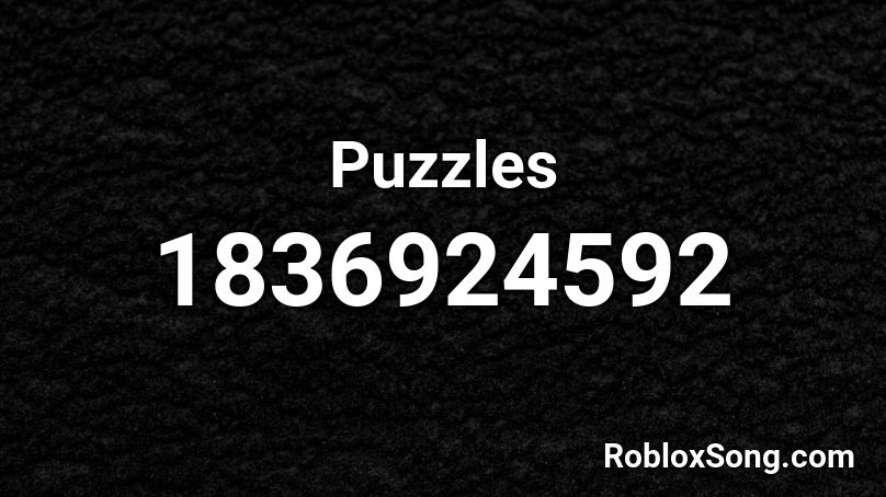 Puzzles Roblox ID