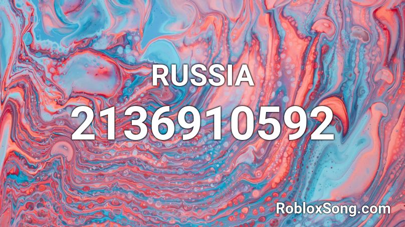 RUSSIA Roblox ID
