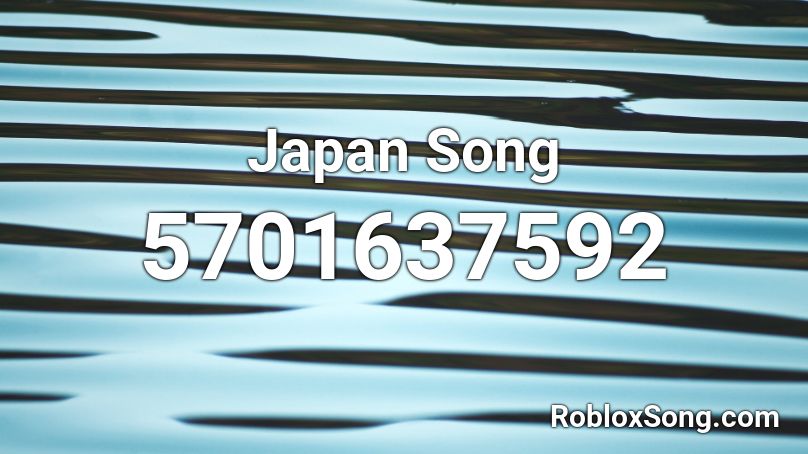 Japan Song Roblox ID