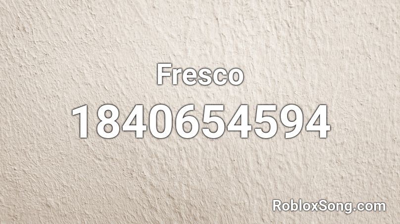 Fresco Roblox ID