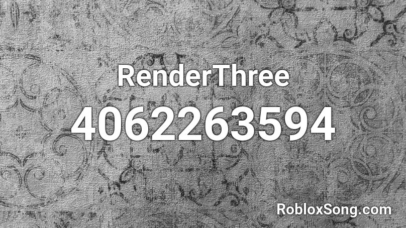 RenderThree Roblox ID