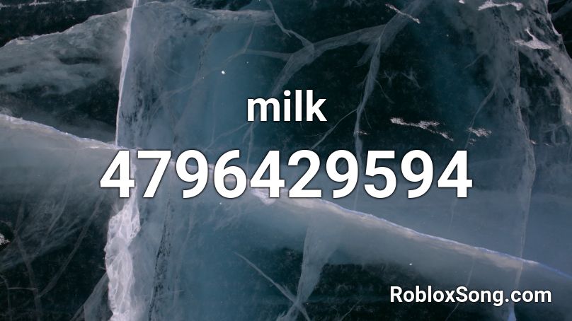 milk Roblox ID