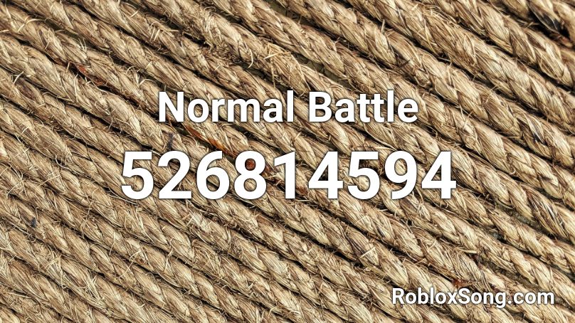 Normal Battle Roblox ID