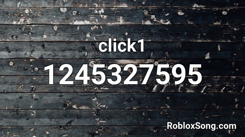 click1 Roblox ID