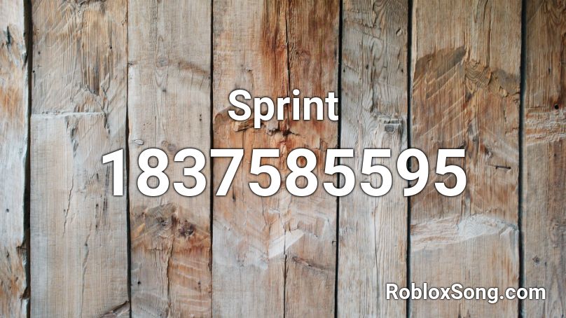 Sprint Roblox ID