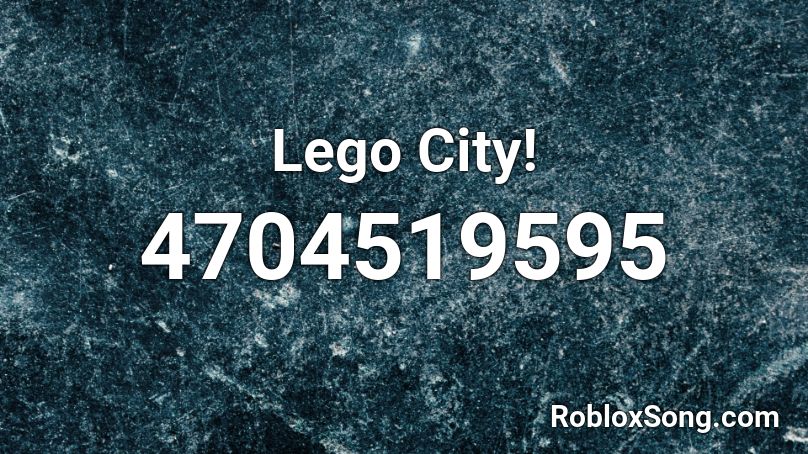 Lego City! Roblox ID