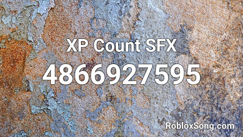 XP Count SFX Roblox ID