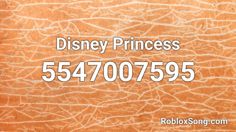 Disney Princess Roblox ID