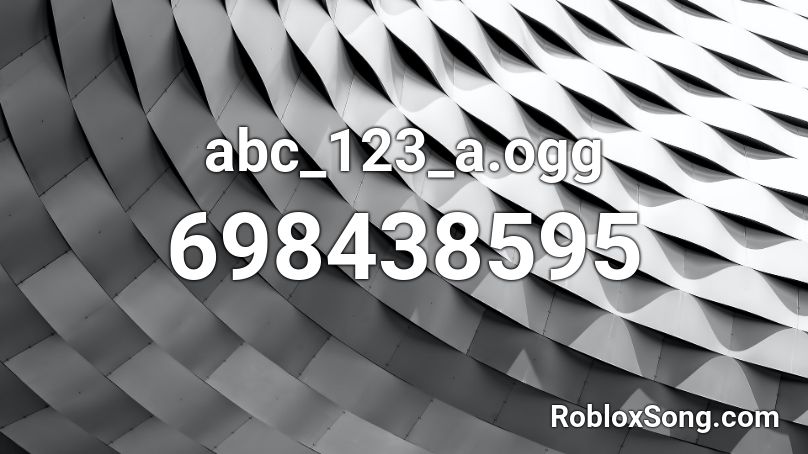 abc_123_a.ogg Roblox ID