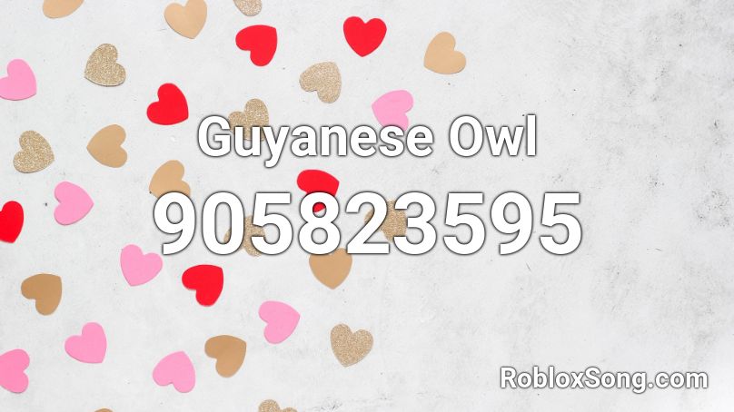 Guyanese Owl Roblox ID