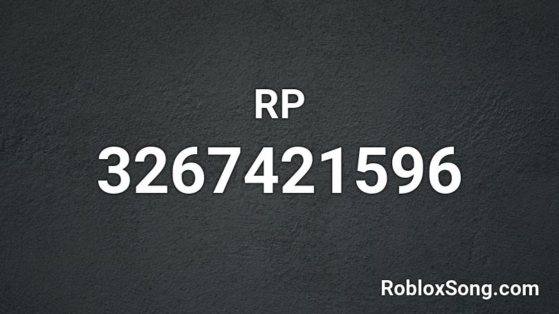 RP Roblox ID