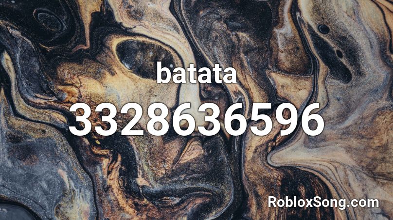 batata Roblox ID