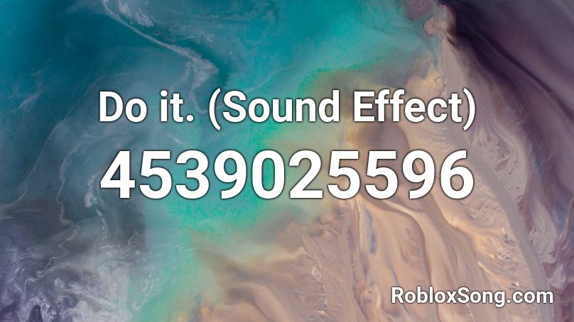 Do it. (Sound effect) (Palpatine) Roblox ID