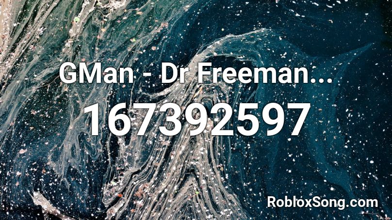 GMan - Dr Freeman... Roblox ID