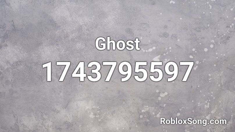 Ghost Roblox ID