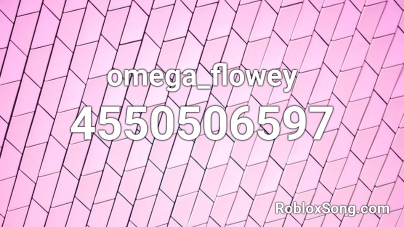 omega_flowey Roblox ID