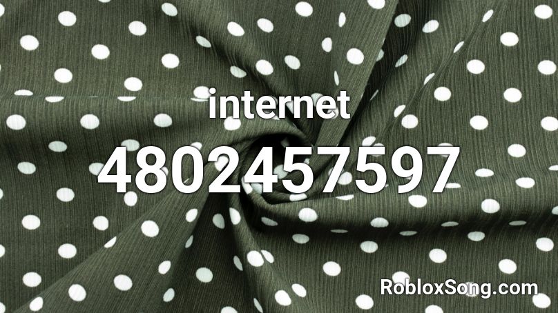 internet Roblox ID