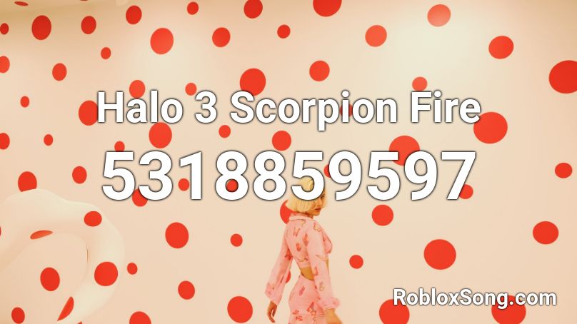 Halo 3 Scorpion Fire Roblox ID