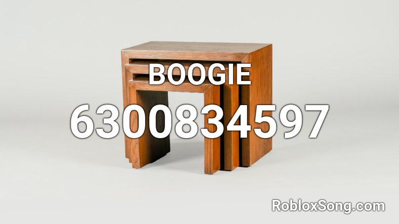 BOOGIE Roblox ID