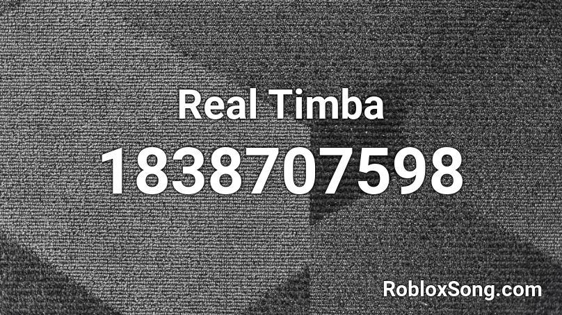 Real Timba Roblox ID