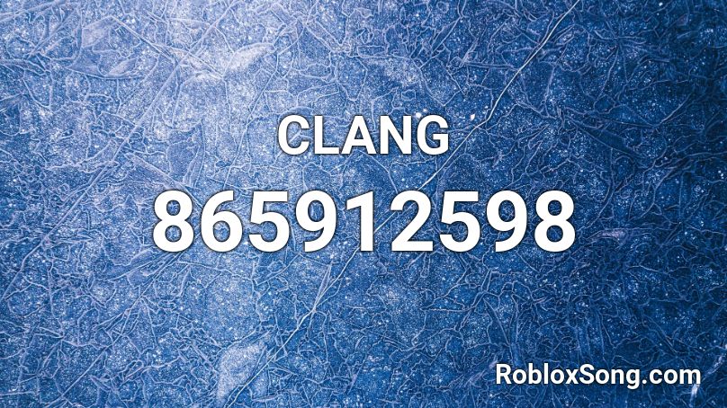 CLANG Roblox ID