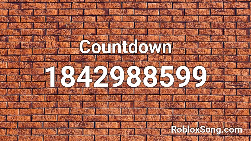 Countdown Roblox ID