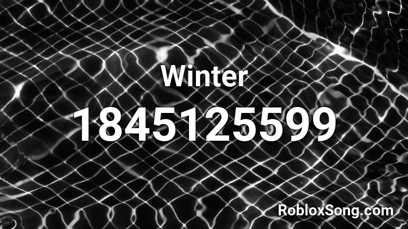 Winter Roblox ID