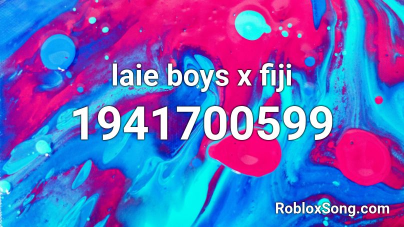 laie boys x fiji Roblox ID