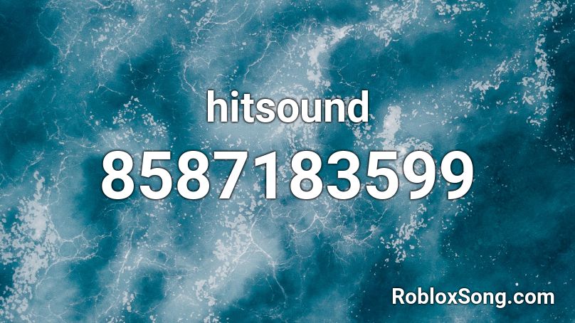 hitsound  Roblox ID