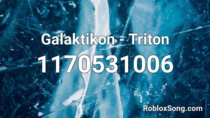 Galaktikon - Triton Roblox ID